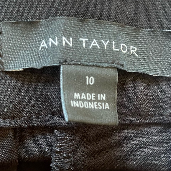 Ann Taylor High Rise Straight Leg Pants Size 10 Workwear Office Career Minimal - Picture 6 of 6